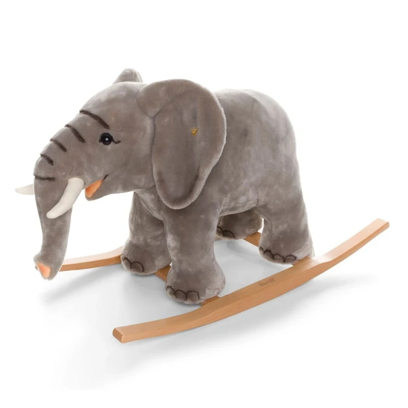 Steiff 70cm Trampili Riding Elephant (Grey) - Image 1