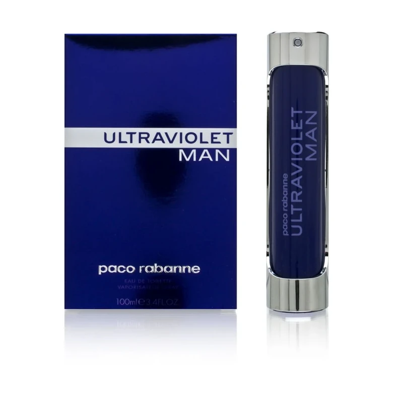 Ultraviolet by Paco Rabanne Eau De Toilette For Men, 100ml, heather black
