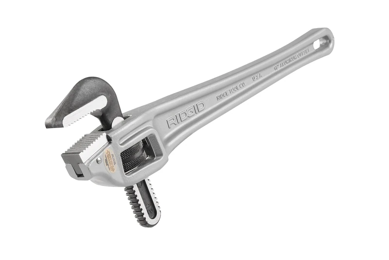RIDGID 31125 Model 18 Aluminium Offset Pipe Wrench, 18-inch Plumbing Wrench