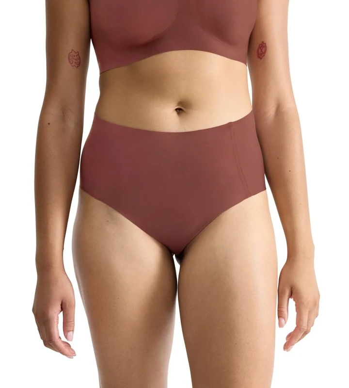 Sloggi Women's ZERO Feel 2.0 High waist, BURNT HENNA, M