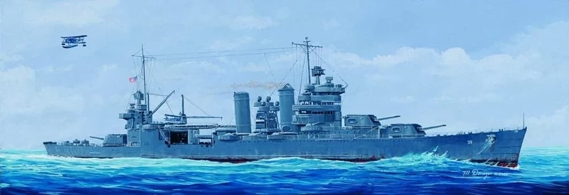 Trumpeter 1: 350 - USS San Francisco Ca-38 (1942)