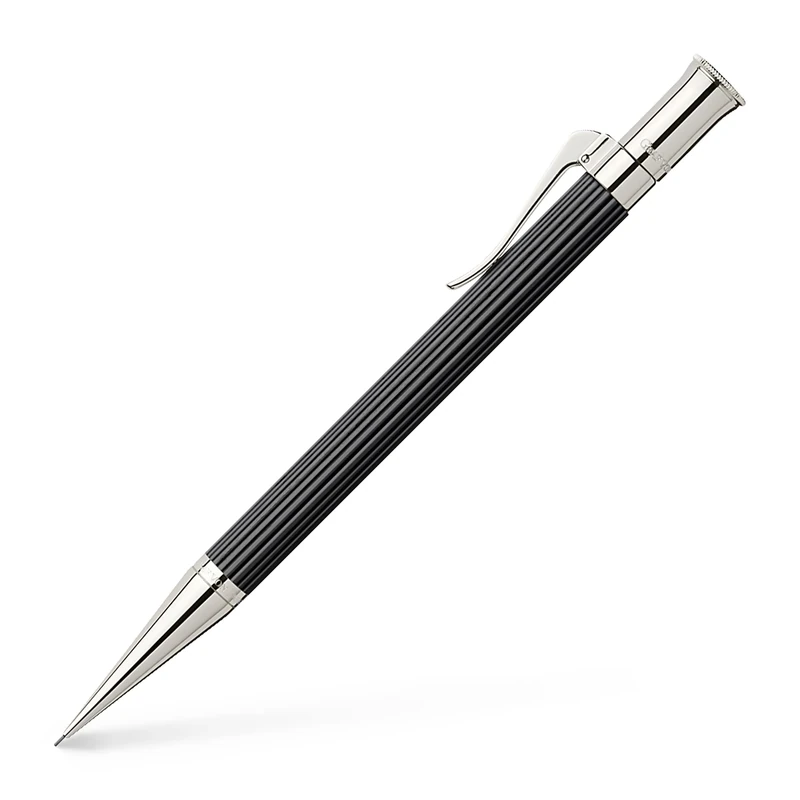 Graf von Faber-Castell Classic Platinum Plated Propelling Pencil - Ebony, 135531