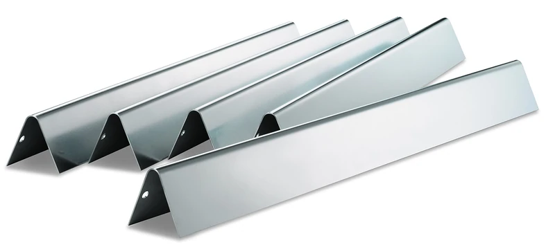 Weber Flavorizer Bars, Stainless Steel, Suitable for Genesis 300 Series Up to Model Year 2011 (set of 5)