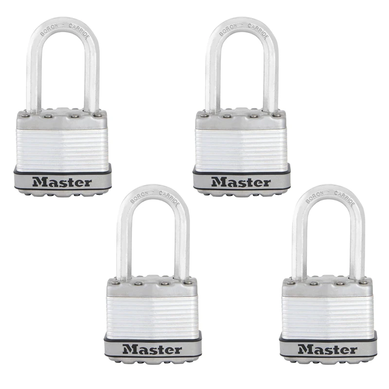 Master Lock M1XQLF Magnum Keyed Padlock-4PK 1-3/4 MAG LG PADLOCK