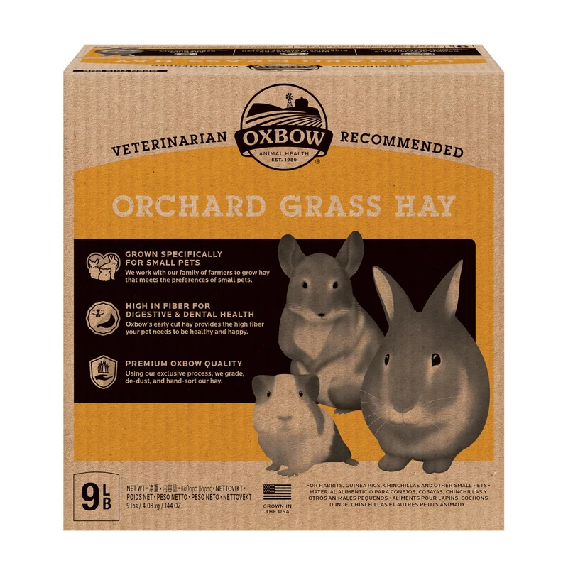 Orchard Grass Petlife Oxbow Hay for Small Pet, 4.05 Kg