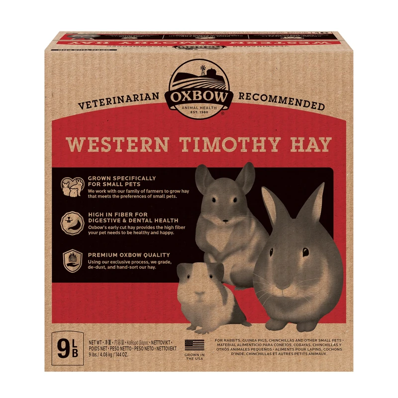 Petlife Oxbow Western Timothy Hay for Small Pet, 4.05 Kg