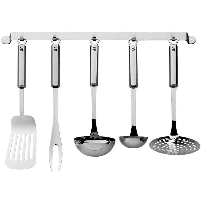 WMF 6-Piece 18/10 Stainless Steel Profi Plus Skimming Ladle Set, Silver