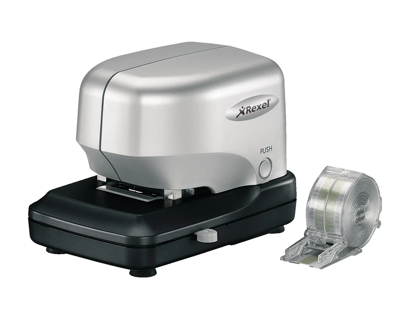 Rexel Stella 30 Electric Cartridge Stapler - Silver/Black