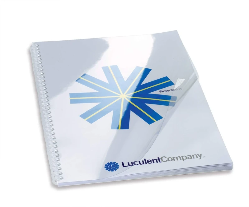 GBC HiClear Binding Covers, 300 micron, A3, Clear, Pack of 100, 78500307