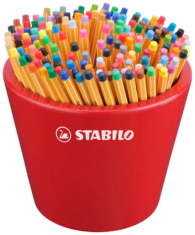 STABILO Point 88 Fineliner - Assorted Colours (Pack of 120)