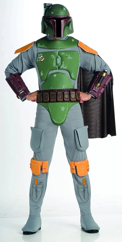 Rubies Official Star Wars Boba Fett Adult Deluxe Costume - X-Large Halloween, World Book Day