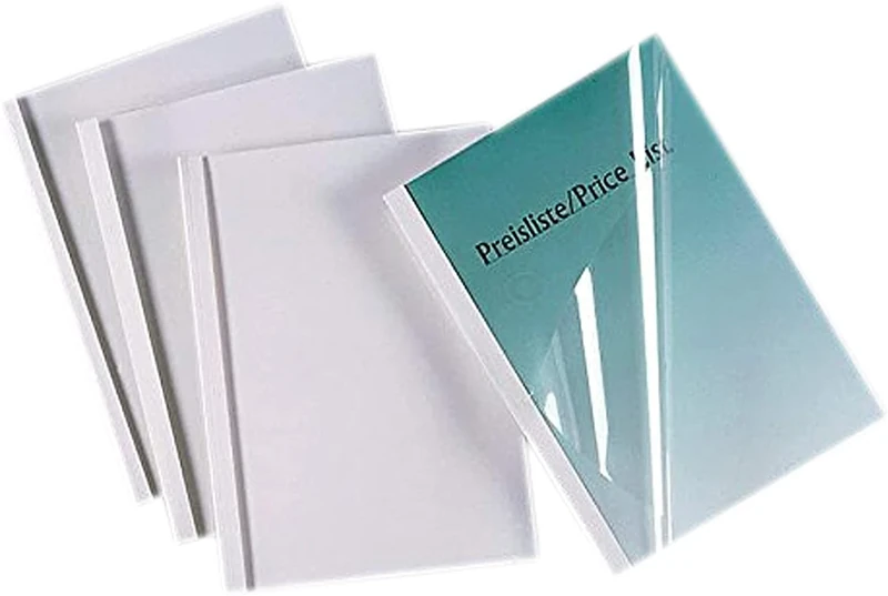 GBC Standard Thermal 50 Binding Covers, 30 mm - White