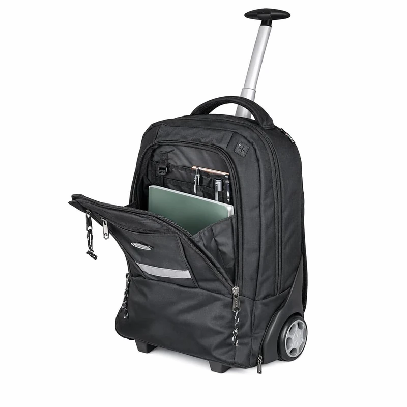 Lightpak - 46005 MASTER - backpack for 15.4 inch laptop, nylon, black
