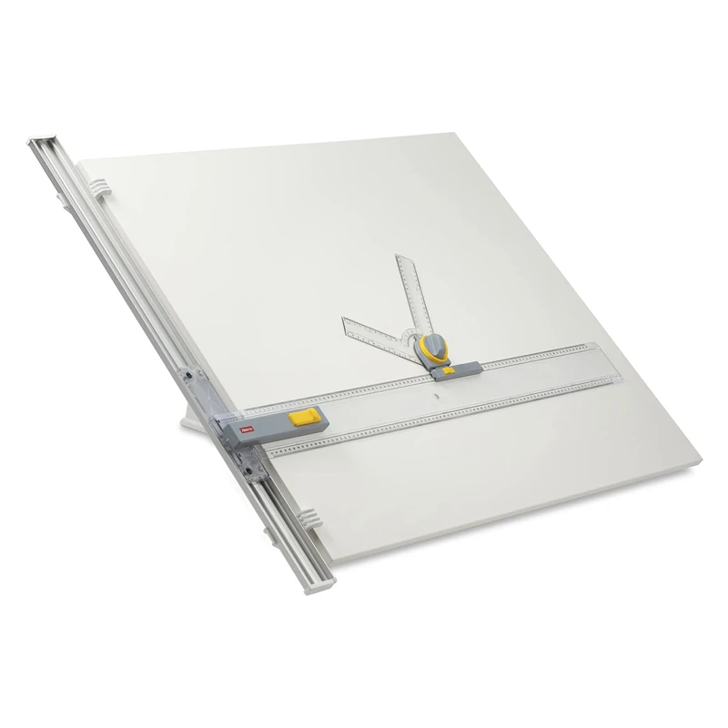 Aristo Drawing System (A1 Format, Drawing Table with Drawing Machine, Plate Size 70 x 100 cm, Adjustable Tilt Angle) Grey