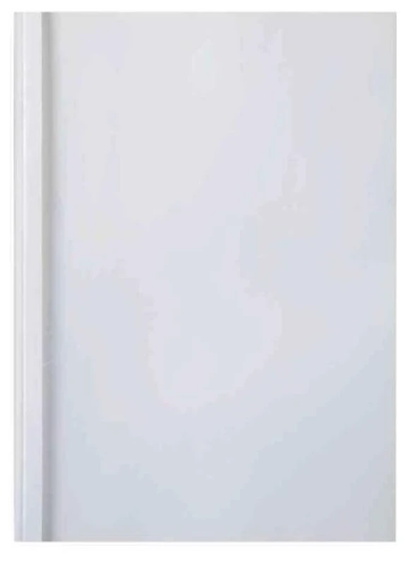 GBC Thermabind Standard Thermal Binding Covers IB370137–Transparent Film / Cardboard - 40 MM Pack of 50 White