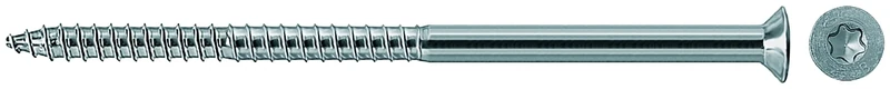 Fischer 089188 10 x 140 mm "T" Safety Screw - Zinc (50-Piece)