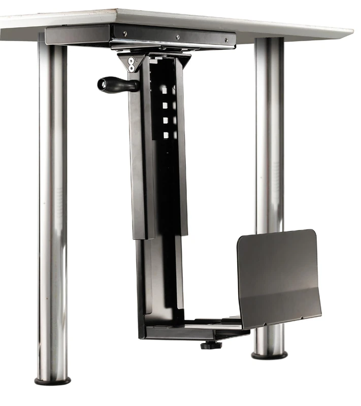 Roline PC Support for Desk - Rotatable Computer Holder Black