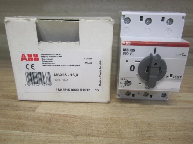 Abb-entrelec MS325 – Guardamotor 1.0 – 1.6 A