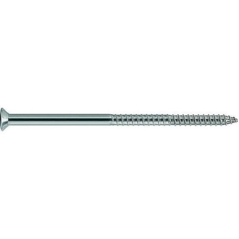 Fischer 089172 7 x 105 mm "T" Safety Screw - Zinc (200-Piece) - Image 1