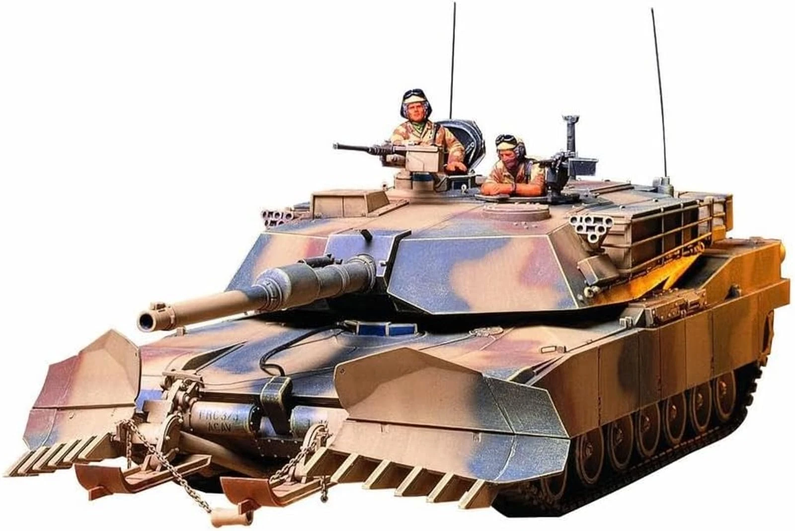 Tamiya US M1A1 ABRAMS minesweeper