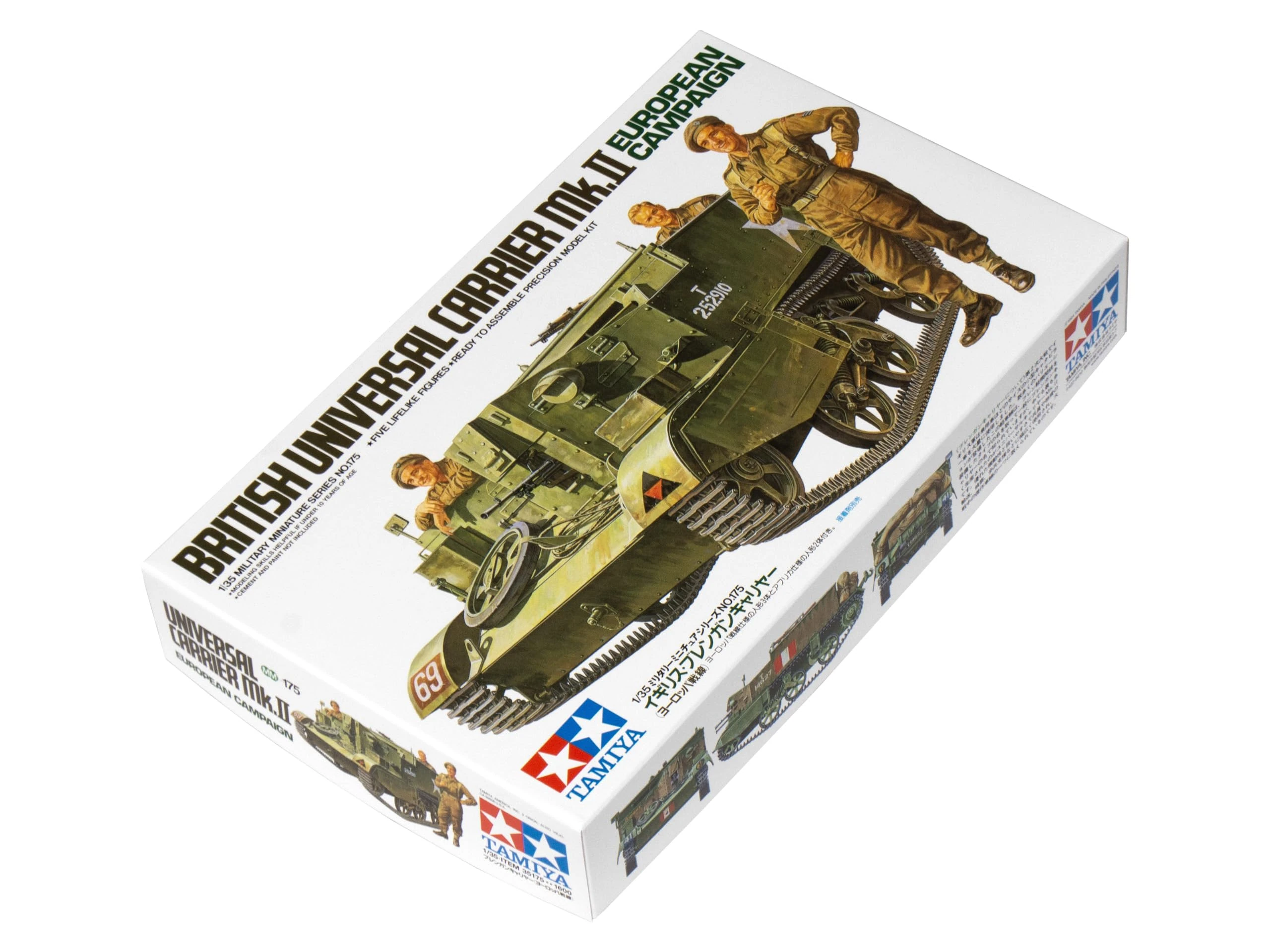 Tamiya British Universal Carrier Mk II 1:35 Military Model Assembly Kit
