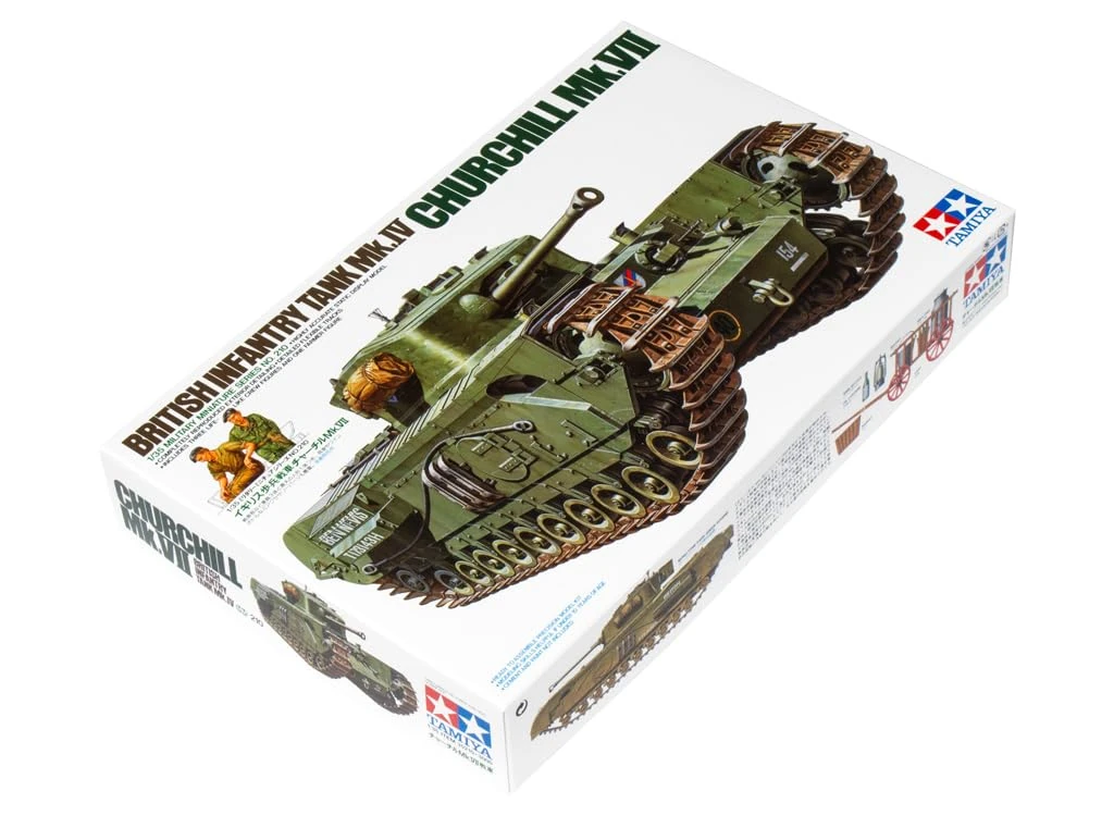 Tamiya British Churchill VII Tank 1:35 Plastic Model Building Kit