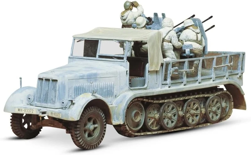 Tamiya German Half-Track 20mm Flakvierling Sd.Kfz.7/1 - 1:35 Model Kit
