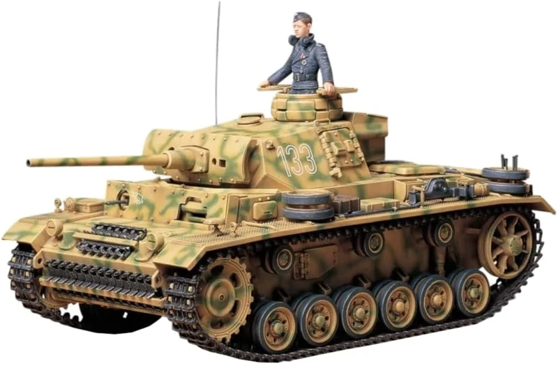 Tamiya 300035215 – 1:35 WWII German battle tank III design L (1)