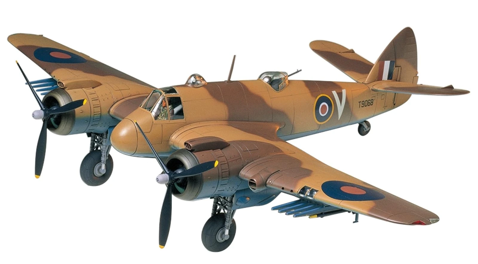 Tamiya Bristol Beaufighter Mk VI Strike Aircraft 1:48 Military Plastic Model Assembly Kit
