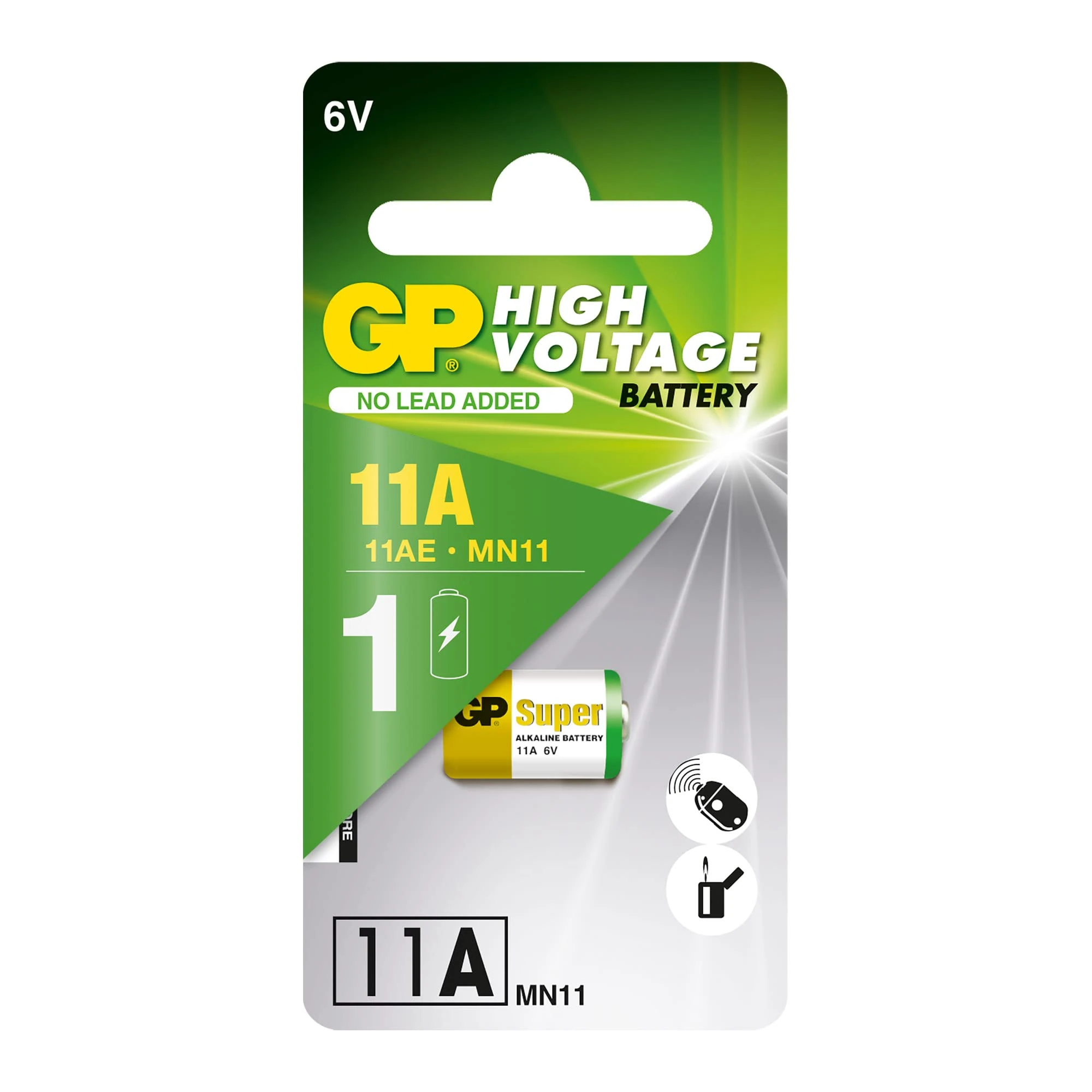 GP Batteries 11A 6 V High Voltage Alkaline Battery