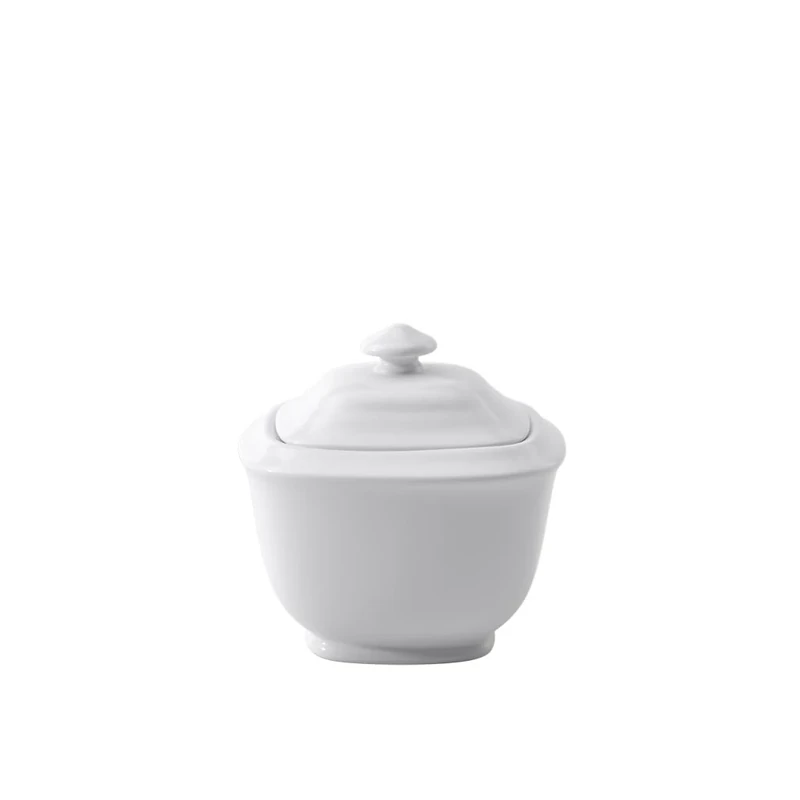 Villeroy & Boch Royal Sugar Bowl, Premium Porcelain, White