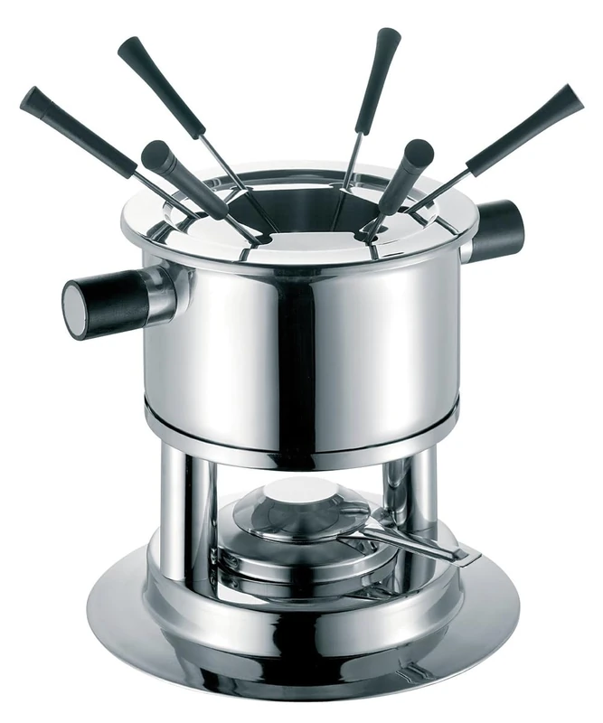 Schulte-Ufer Mambo 69072-16 Fondue Set 16 cm with 6 Dipping Forks