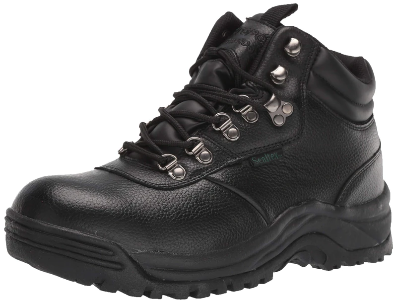 Propét Men's Cliff Walker Hiking Boot, Black, 6.5 UK