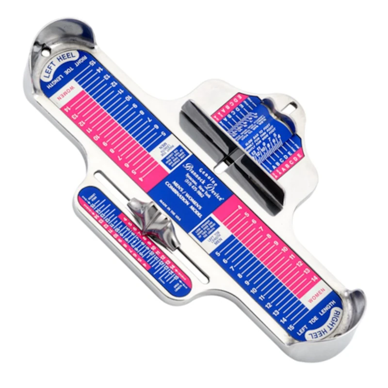 Brannock Combination Device Blue Red - Image 1