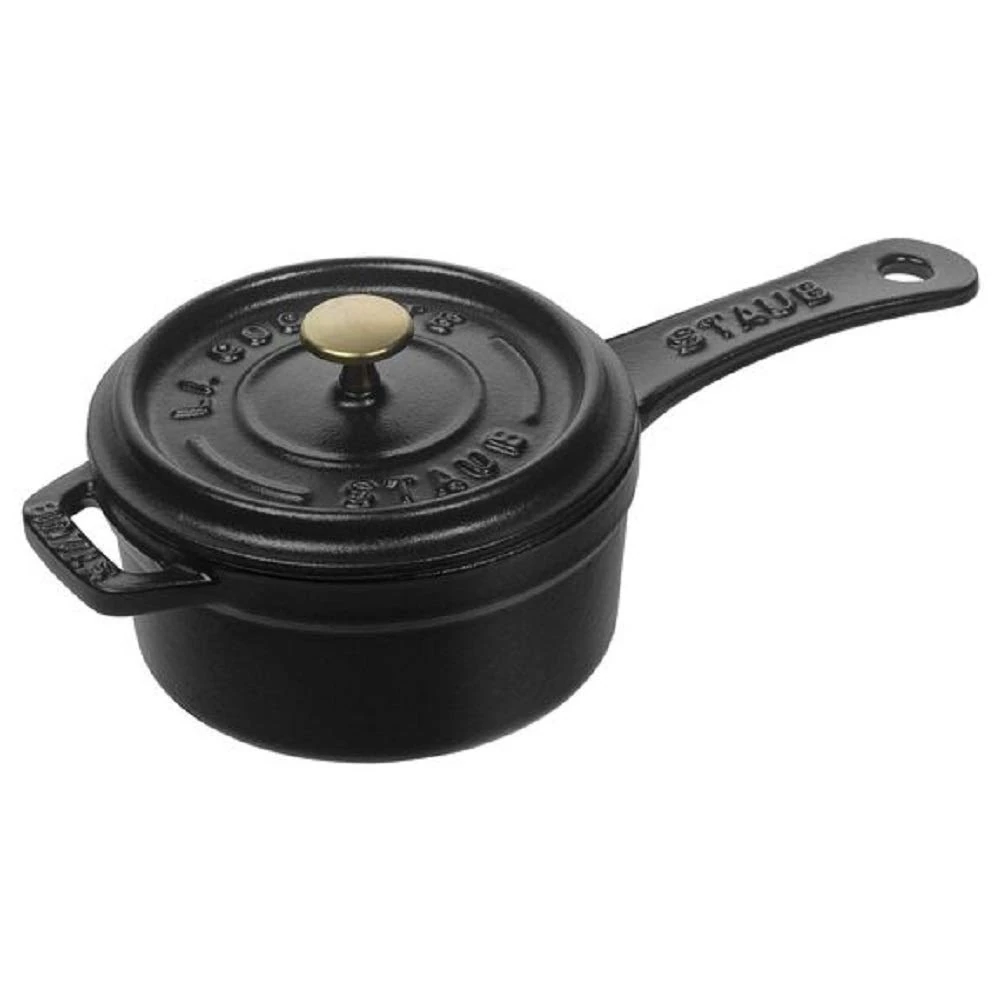 STAUB Sauce pan Round 10cm Black