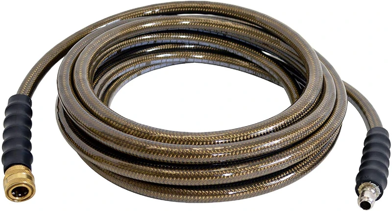 SIMPSON 41028 Monster Series 4500 PSI Pressure Washer Hose, Cold Water Use, 3/8 Inch Inner Diameter, 50-Foot, Brown