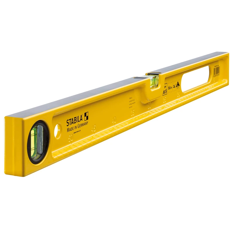 STABILA 02595 Type 82 S Bubble Level 60 cm,Black