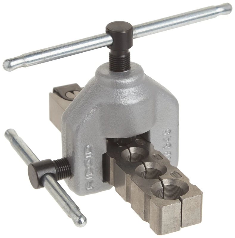 RIDGID 23332 345 Flaring Tool, Pipe Flaring Tool for 45-Degree Flares Gray Small