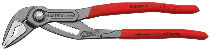 KNIPEX - 87 51 250 Tools - Cobra ES Extra-Slim Pump Pliers (8751250) 10 inches - Image 1