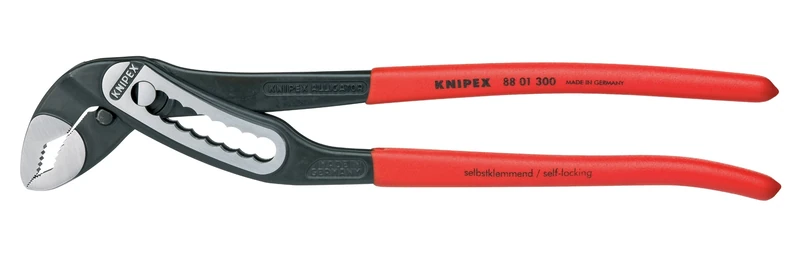 Knipex 12" Alligator Water Pump Pliers, Plastic Grip