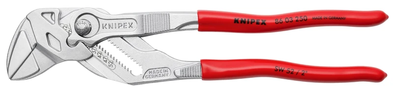 KNIPEX Tools - Pliers Wrench, Chrome (8603250), 10-Inch