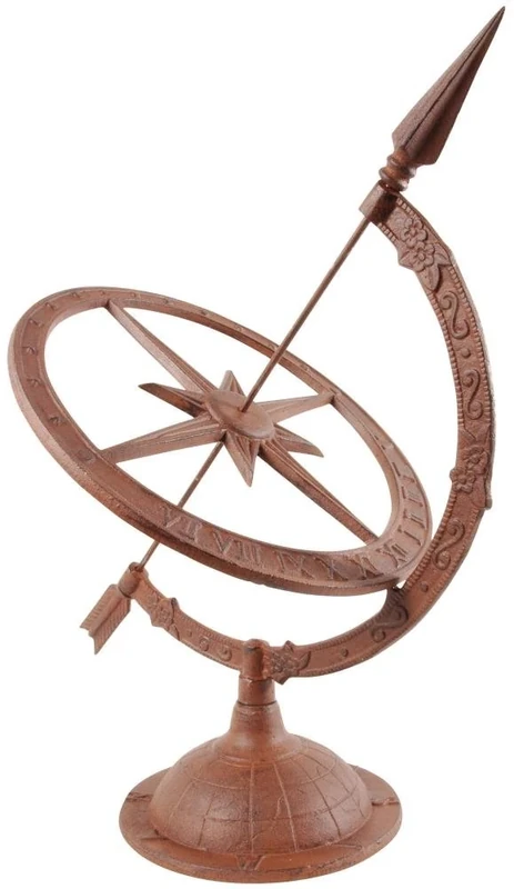 Esschert Design Large Cast Iron Sundial (TH36)