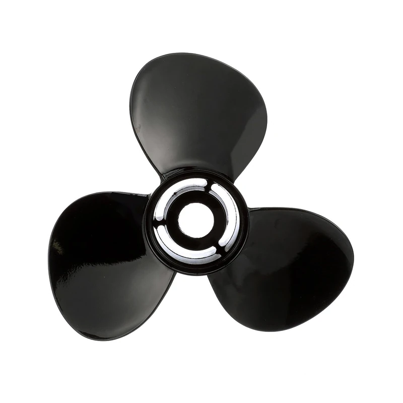 Quicksilver Black Diamond 3-Blade Aluminum Propeller, 14 dia x 11 pitch, Right Hand