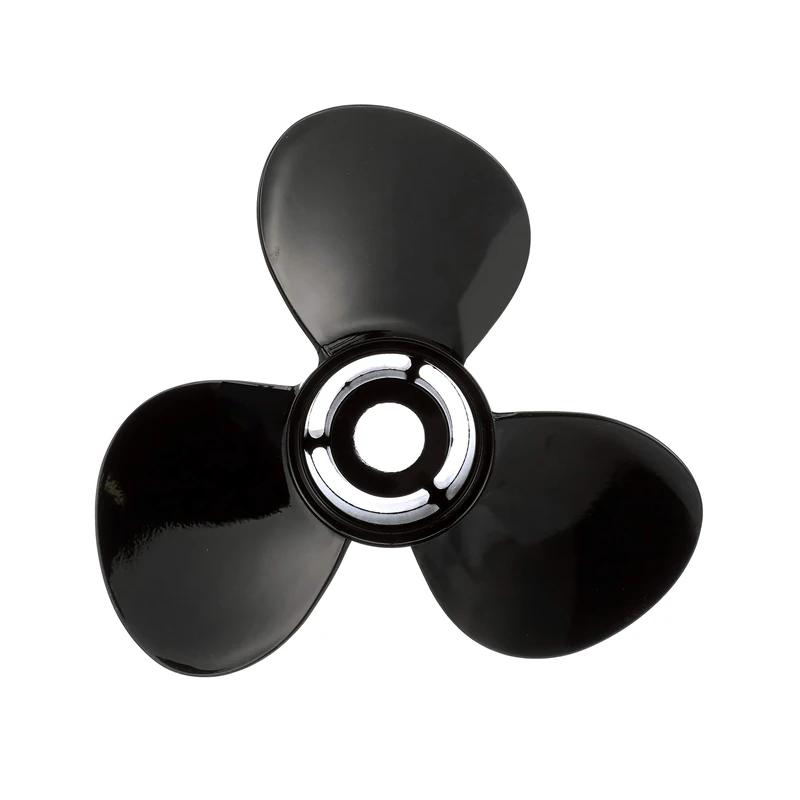 Quicksilver Black Diamond 3-Blade Aluminum Propeller, 13.25 dia x 17 pitch, Right Hand