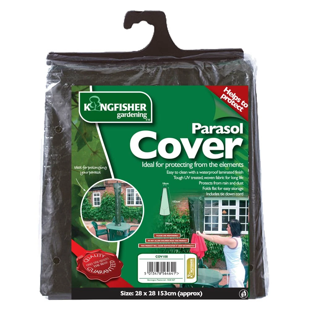 Kingfisher Parasol Cover - Packaging May Vary