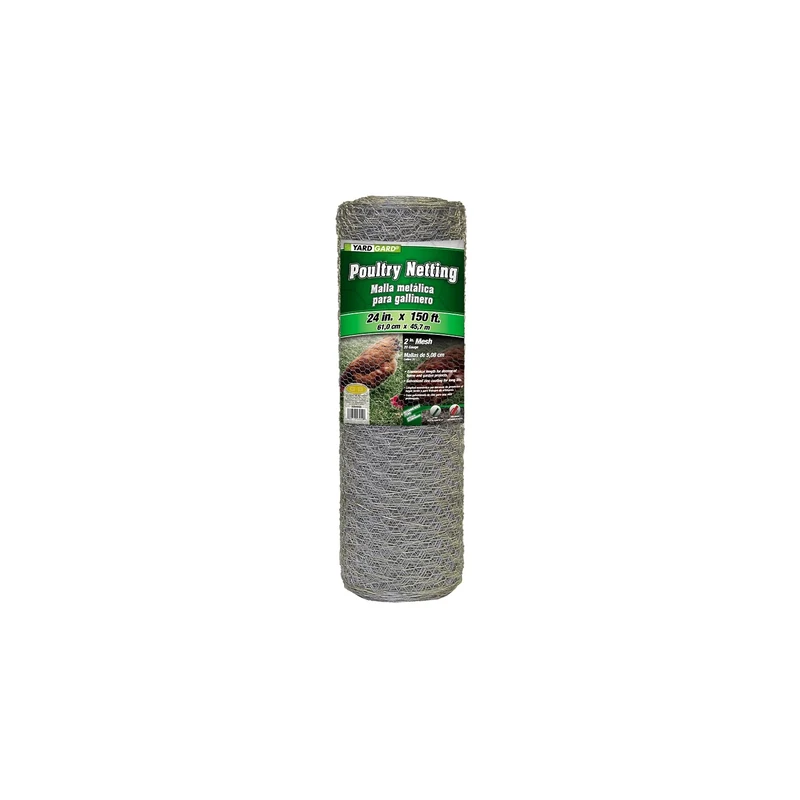YARDGARD 308497B 5 Foot X 150 Foot 2 Inch Mesh Poultry Netting
