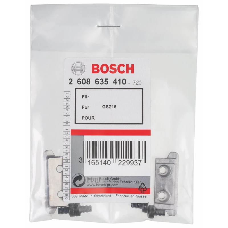 Bosch 2608635410 Cutting Ledges Set, 0 V, Silver/Black