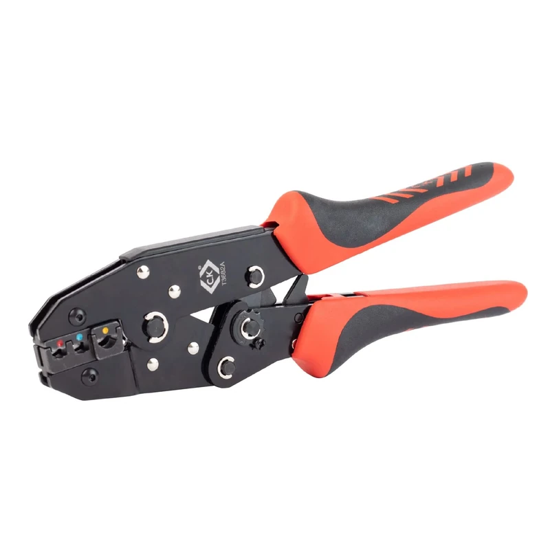 Ratchet Crimping Pliers for Insulated Terminals 0.5-6.0mm²