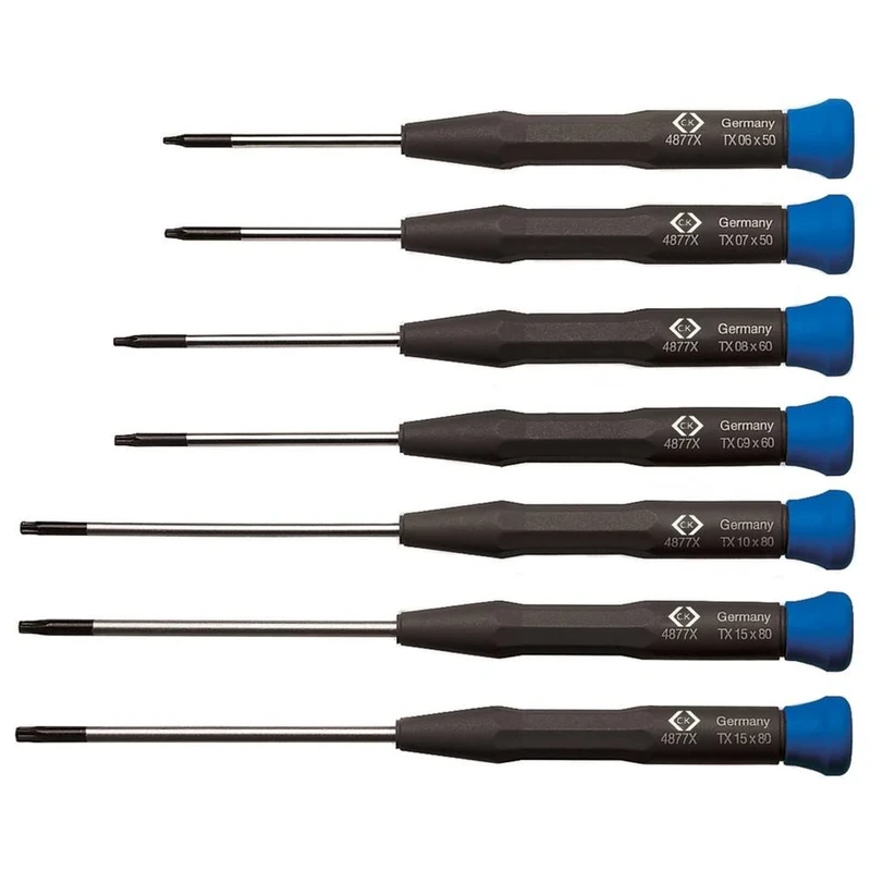 C.K T4877PX Precision Torx Screwdriver Set