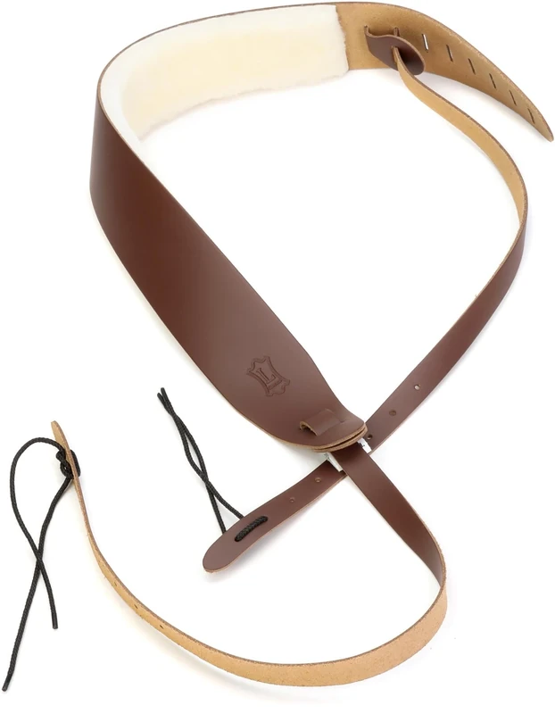Levy's Leathers Pm14-brn Leather Banjo Cradle Strap - Brown